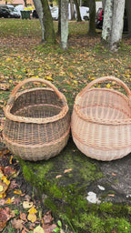 Large wicker basket 047b