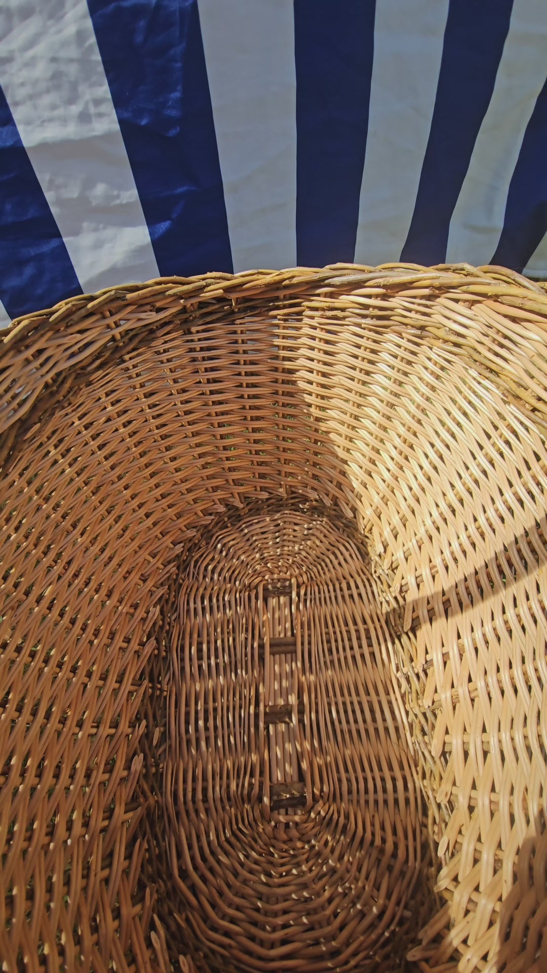 Wicker basket 013r