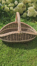 Wicker basket 032b