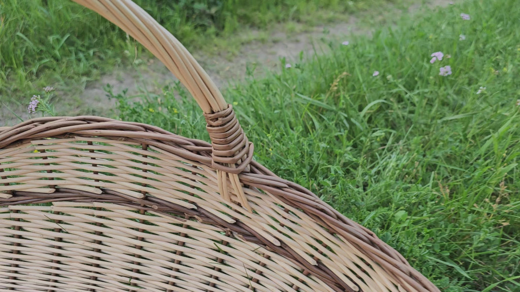 Large Wicker Basket 027b-4