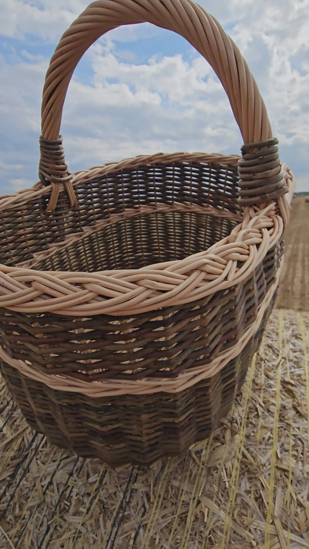 Wicker basket 009b