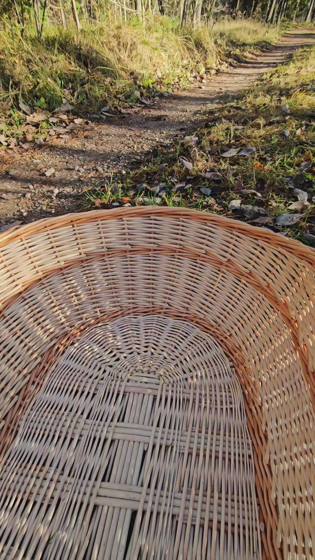 Large wicker basket 004b