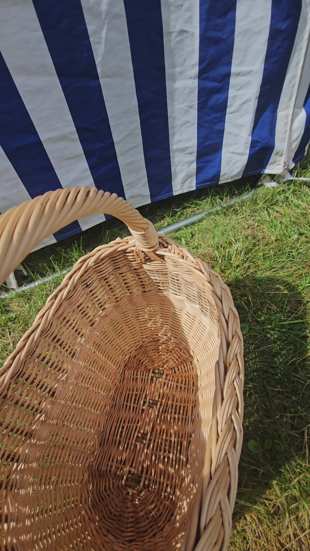 Wicker basket 021r