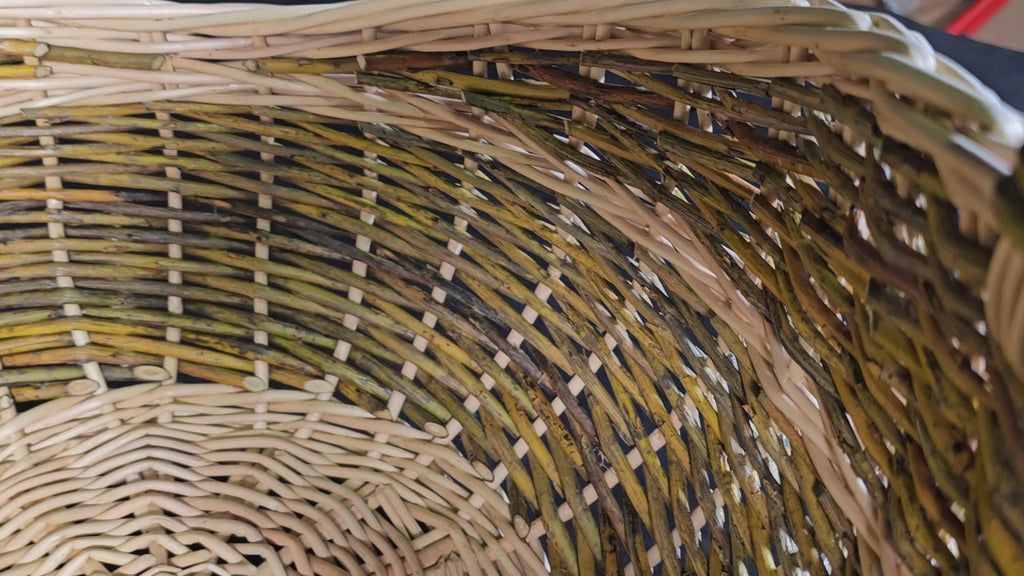 Wicker basket 036b