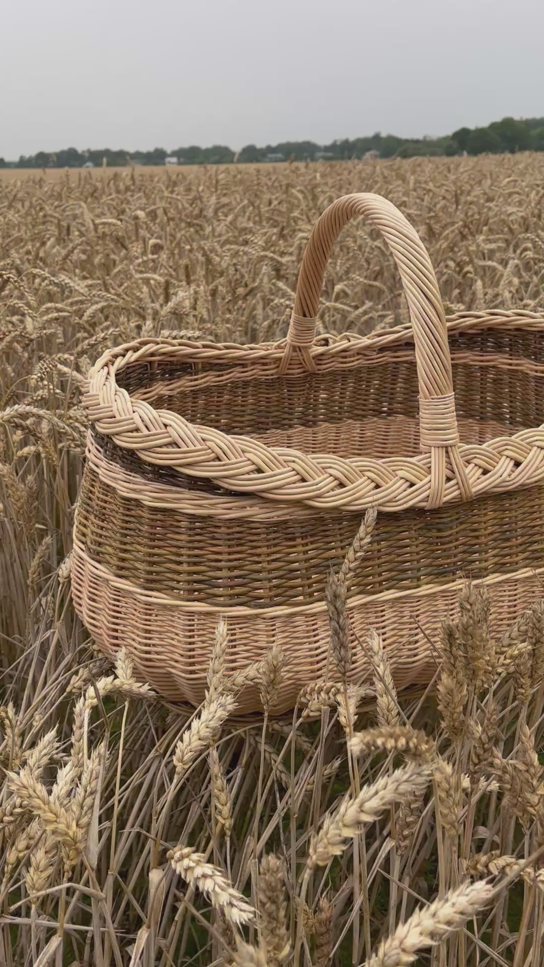Wicker basket 030r