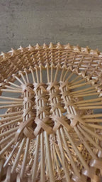 Wicker tray 003r