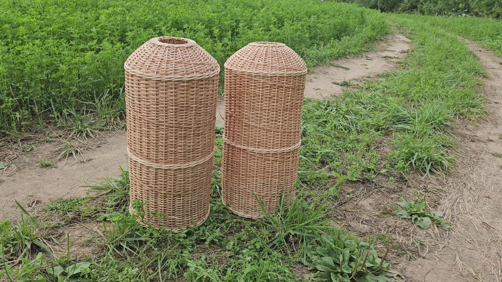 Wicker gas cylinder cover 012r
