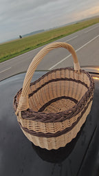 Wicker basket 018b