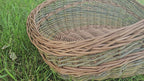Large Unpeeled Willow Trug 027b-5