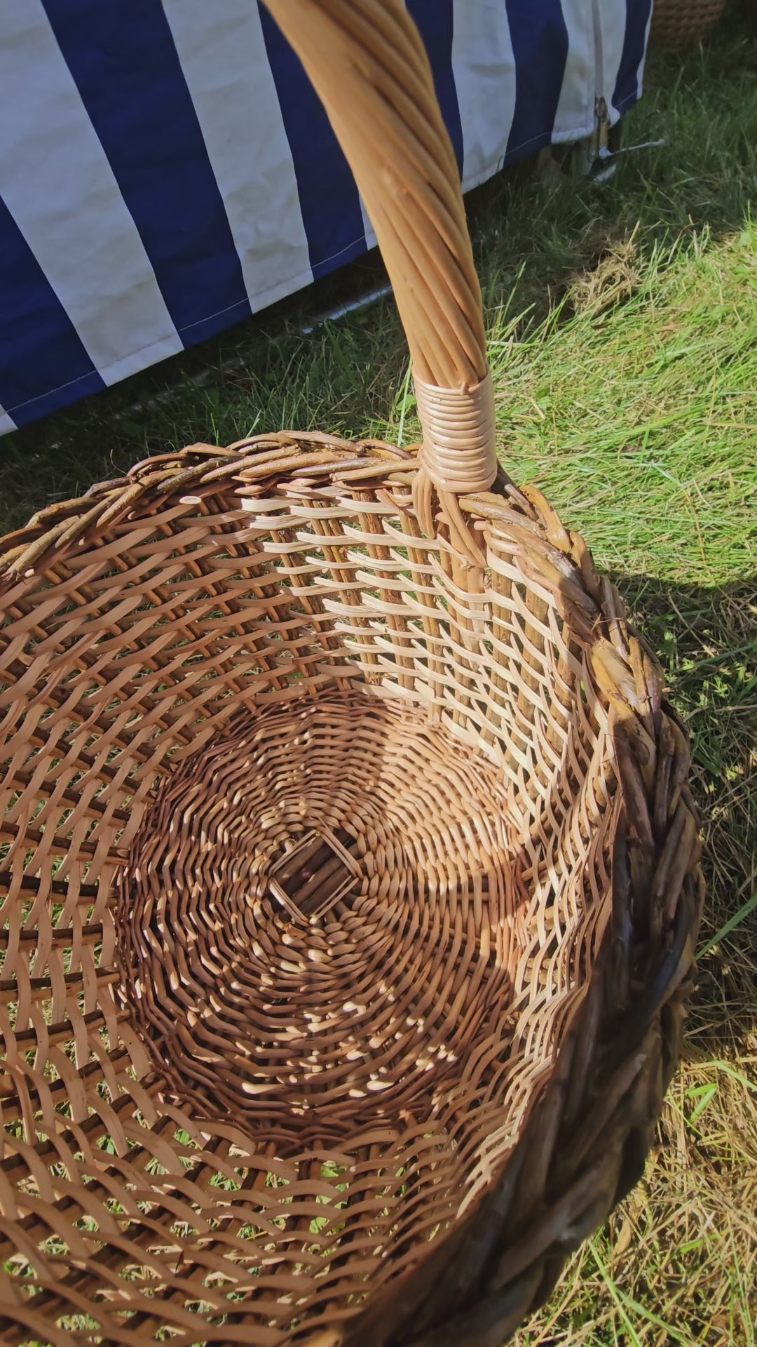 Wicker basket 008r