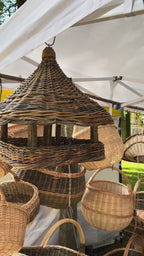 Wicker bird feeder 014b