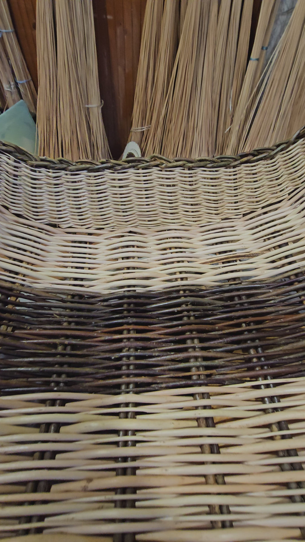 Large firewood basket 039r