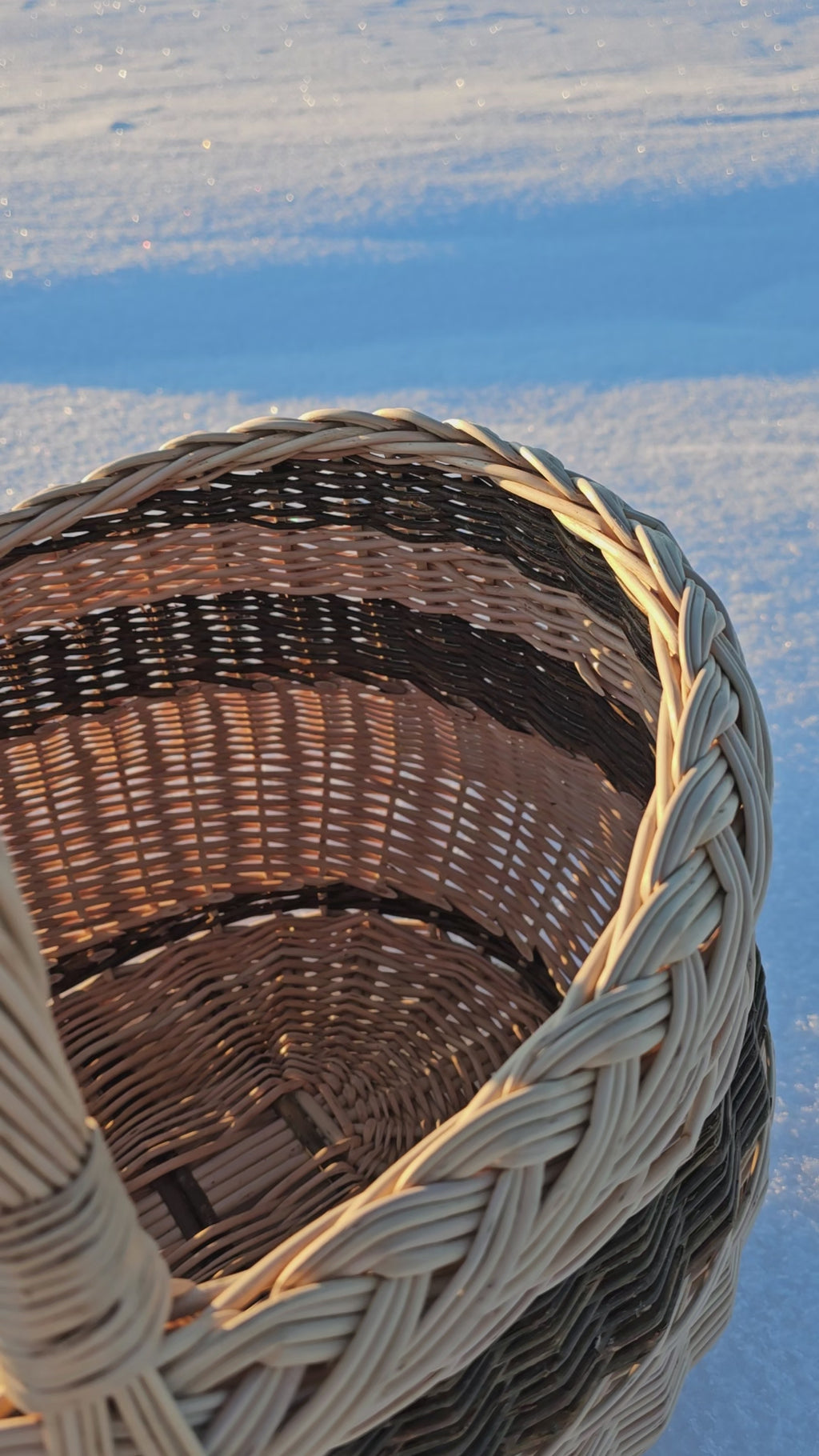 Wicker basket 030r