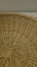 Wicker plate 044b