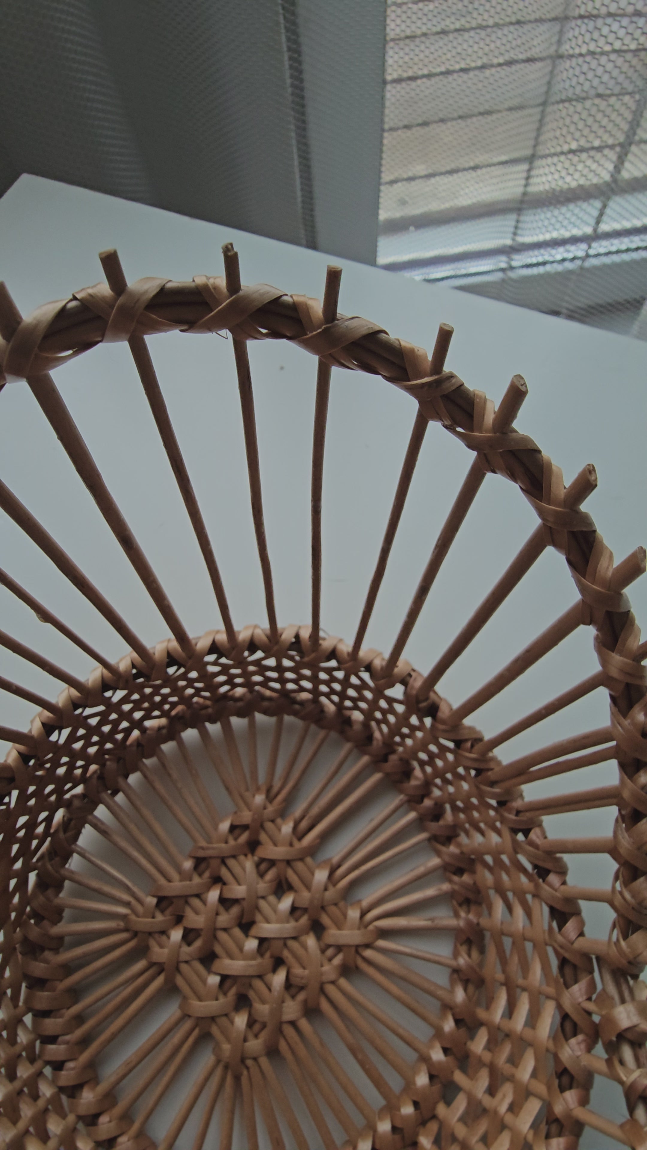Wicker tray 004r