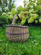 Willow Foraging Basket, handwoven from Lithuanian willow