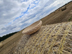 Wicker plate 044b - NaturelyWoven wicker - handmade