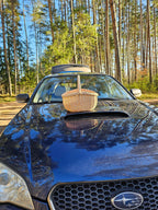 Small wicker basket 051b - NaturelyWoven wicker - handmade