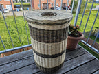 Tall Wicker Laundry Hamper / Bottle Bin — wicker basket, view 17
