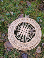 Wicker tray 038r - NaturelyWoven wicker - handmade