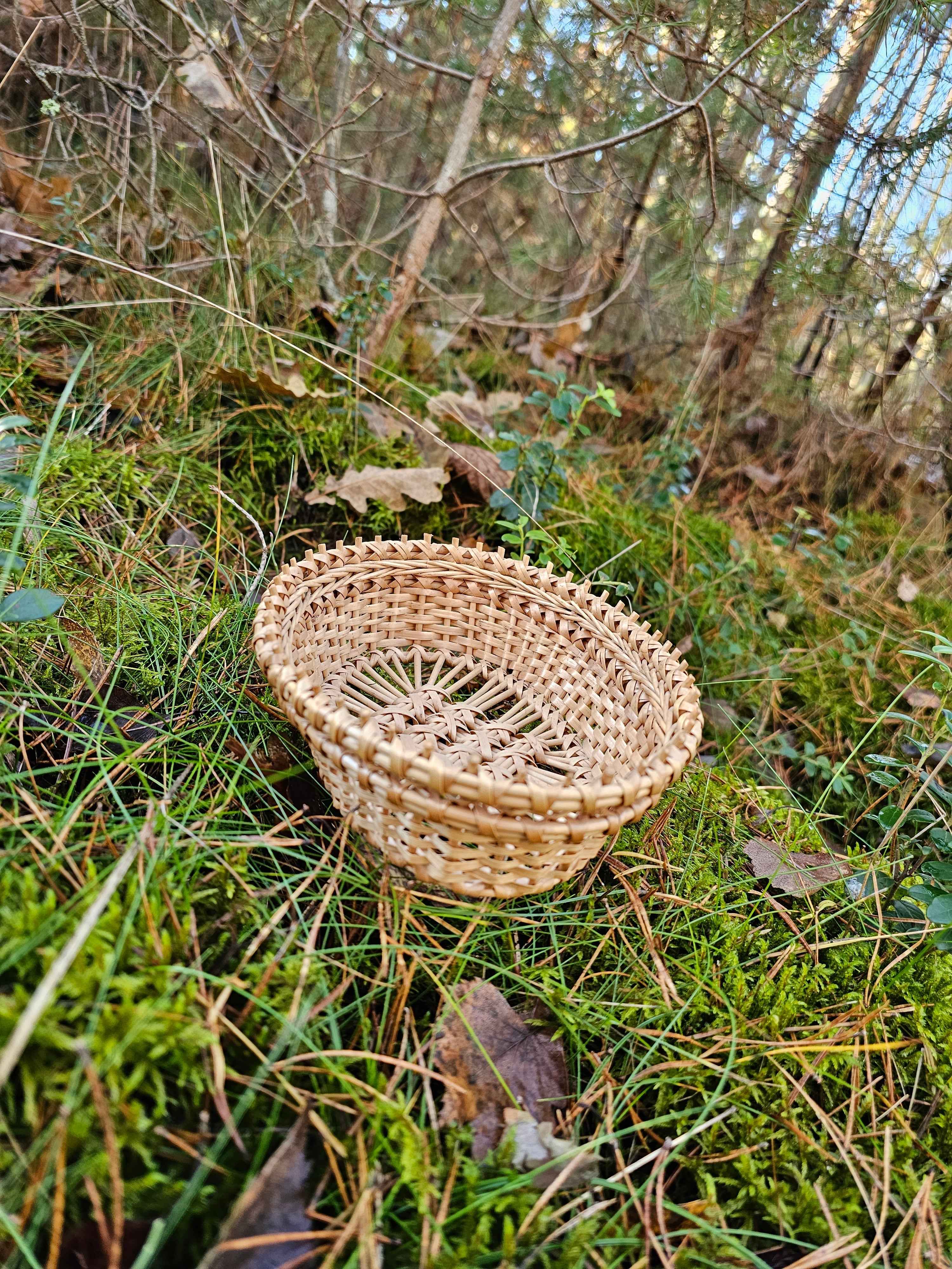 Wicker tray 038r - NaturelyWoven wicker - handmade